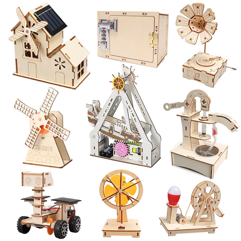 Science Max - STEAM Experiment Kit Houten DIY Speelgoed