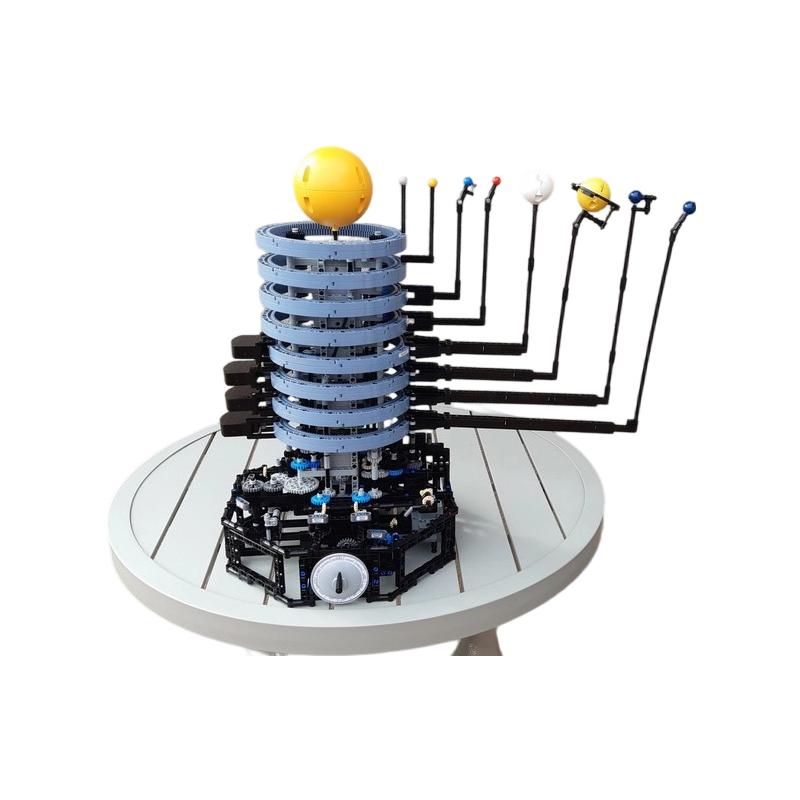 Solar System Orrery - Creatieve MOC-bouwset om een ​​solarsysteem te