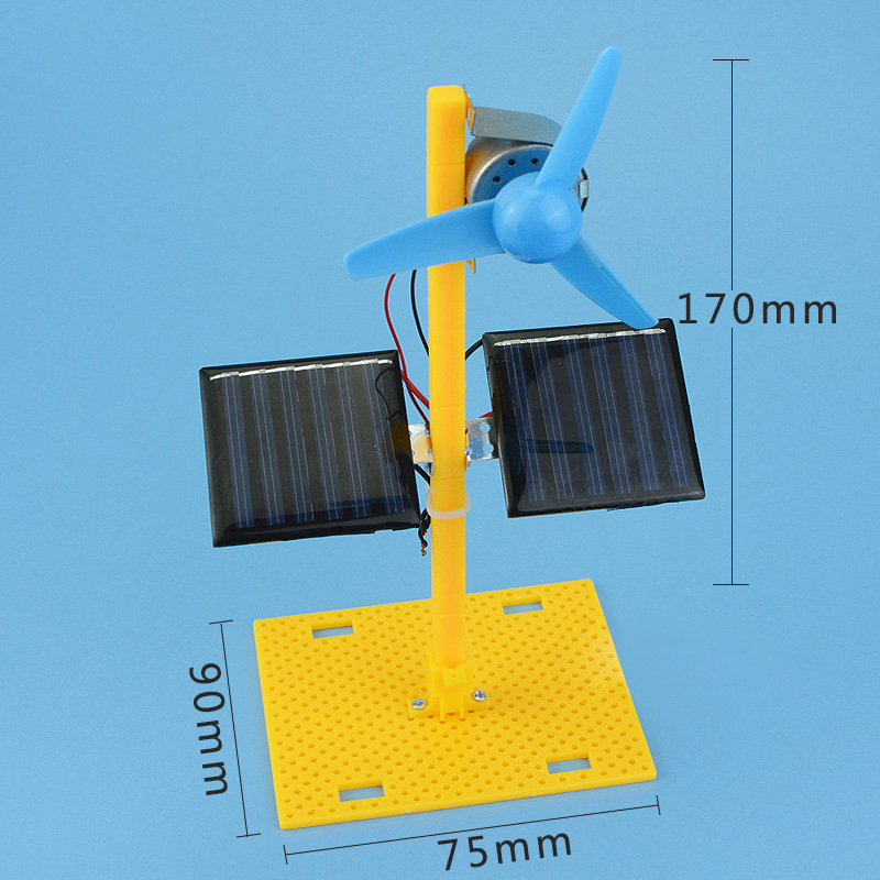 DIY zonne-elektrische ventilat - Science Diy Model recensie en prijs