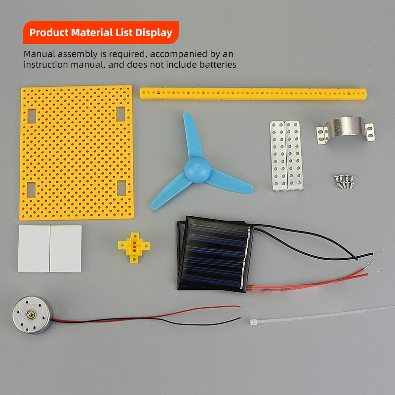 DIY zonne-elektrische ventilat - Science Diy Model recensie en prijs