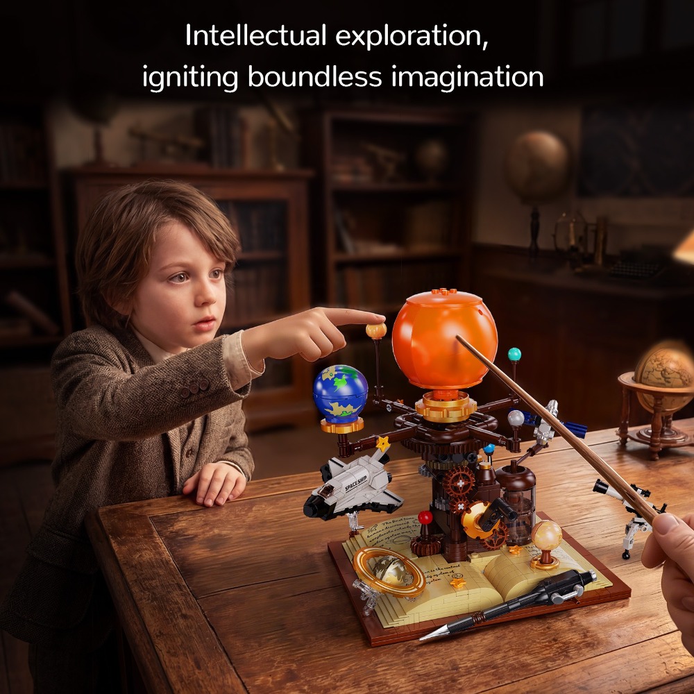 672 stuks zonnestelsel Orrery  - Solar System Orrery recensie en prijs