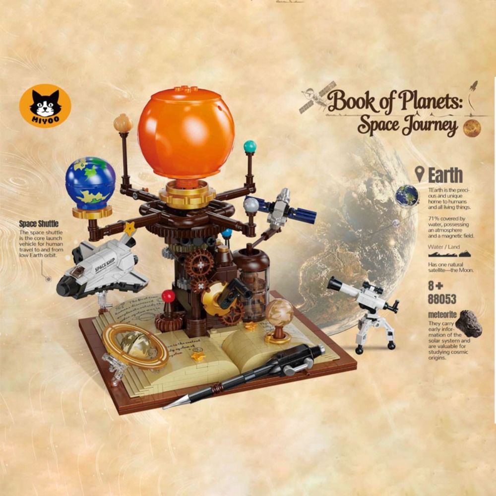 672 stuks zonnestelsel Orrery  - Solar System Orrery recensie en prijs