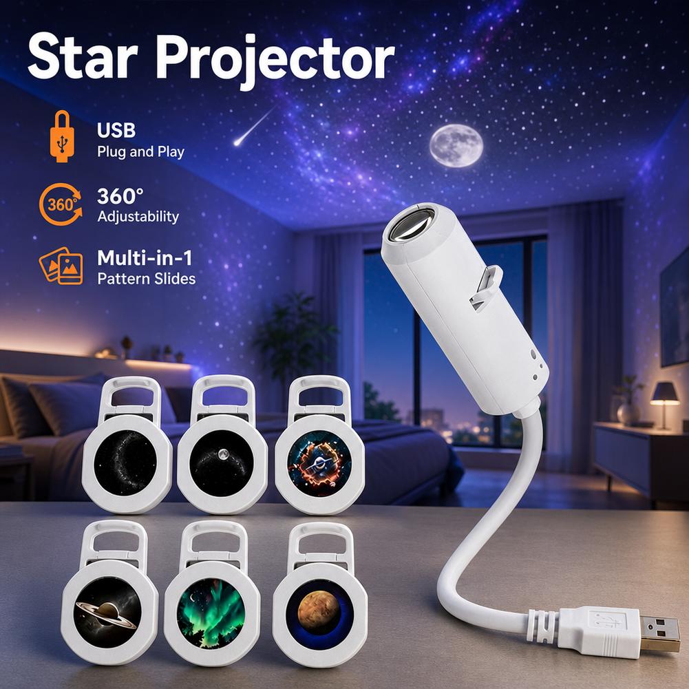 Multi-in-1 Nieuwe USB Galaxy S - Planetarium Projector Home recensie en prijs